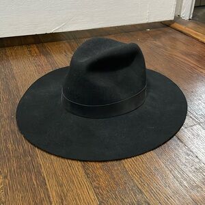 Topshop black felt hat